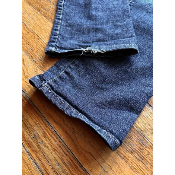 NINE WEST Jeans Bootcut Distressed Jeans sz 8/28 Long (Actual sz 31W) - Picture 8 of 15